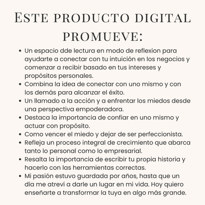 De la intuición a la acción (Español)