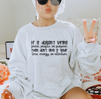 Purpose Over Pressure Tee