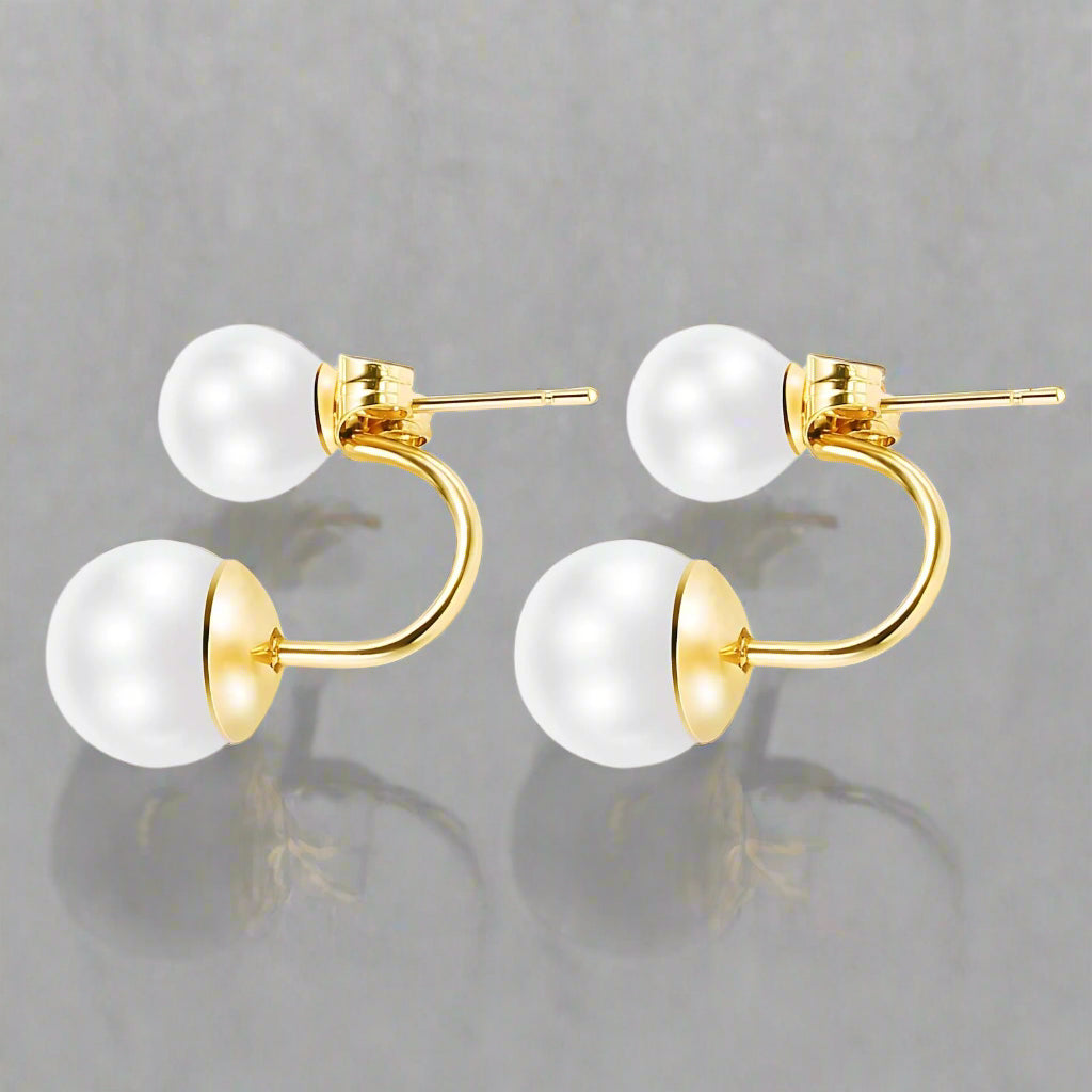 Duo Pearl Earrings