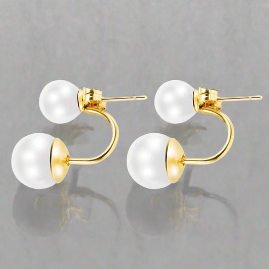 Duo Pearl Earrings
